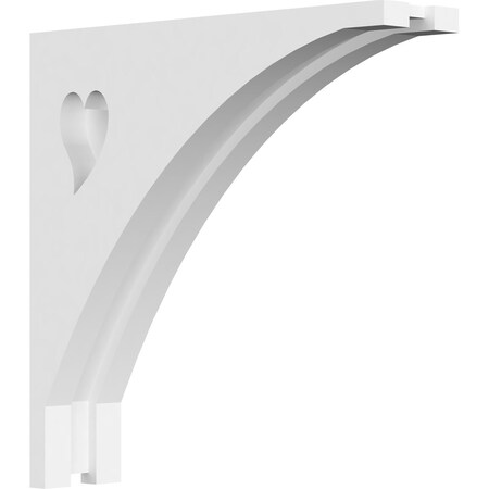 Winston Architectural Grade PVC Corbel, 1 7/8W X 8D X 8H